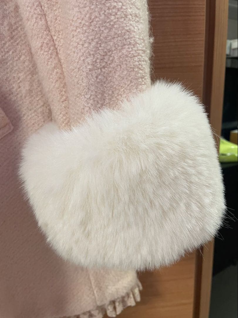 LIZLISA ビジューリボンAラインコート