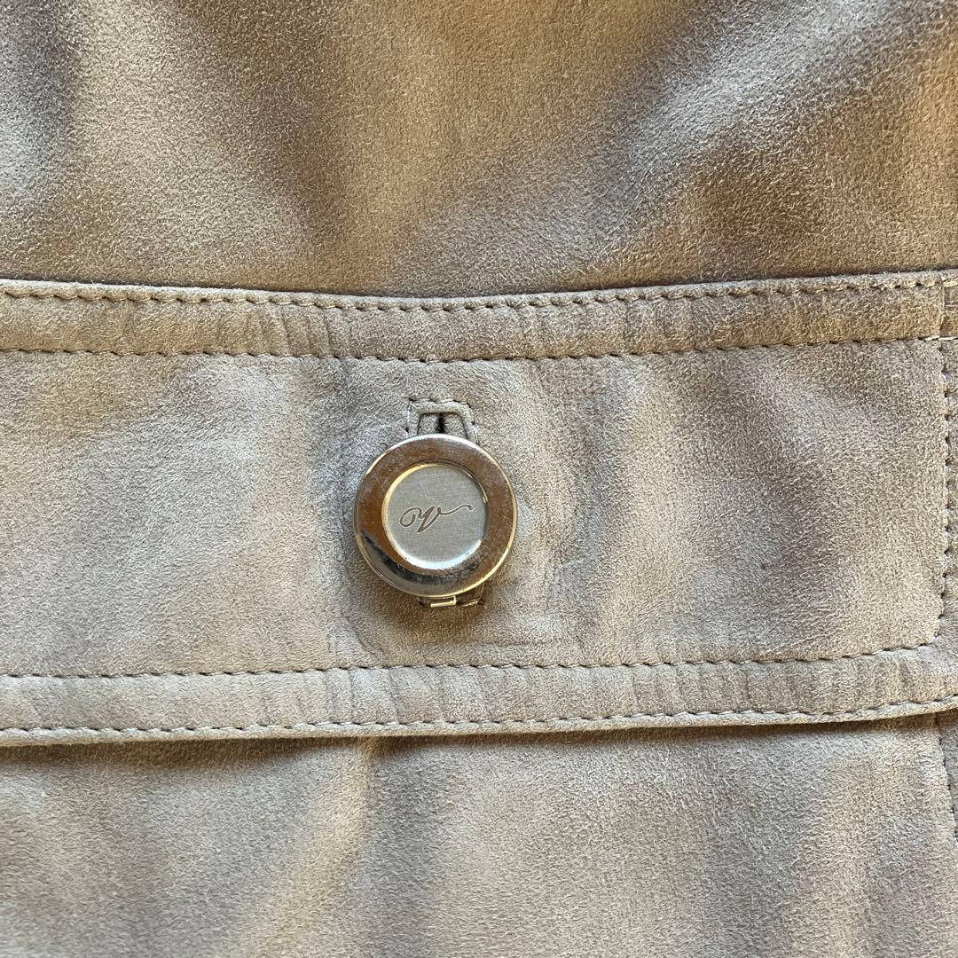 valstar スエード ジャケット ブルゾン　新品　ベージュ　イタリア老舗