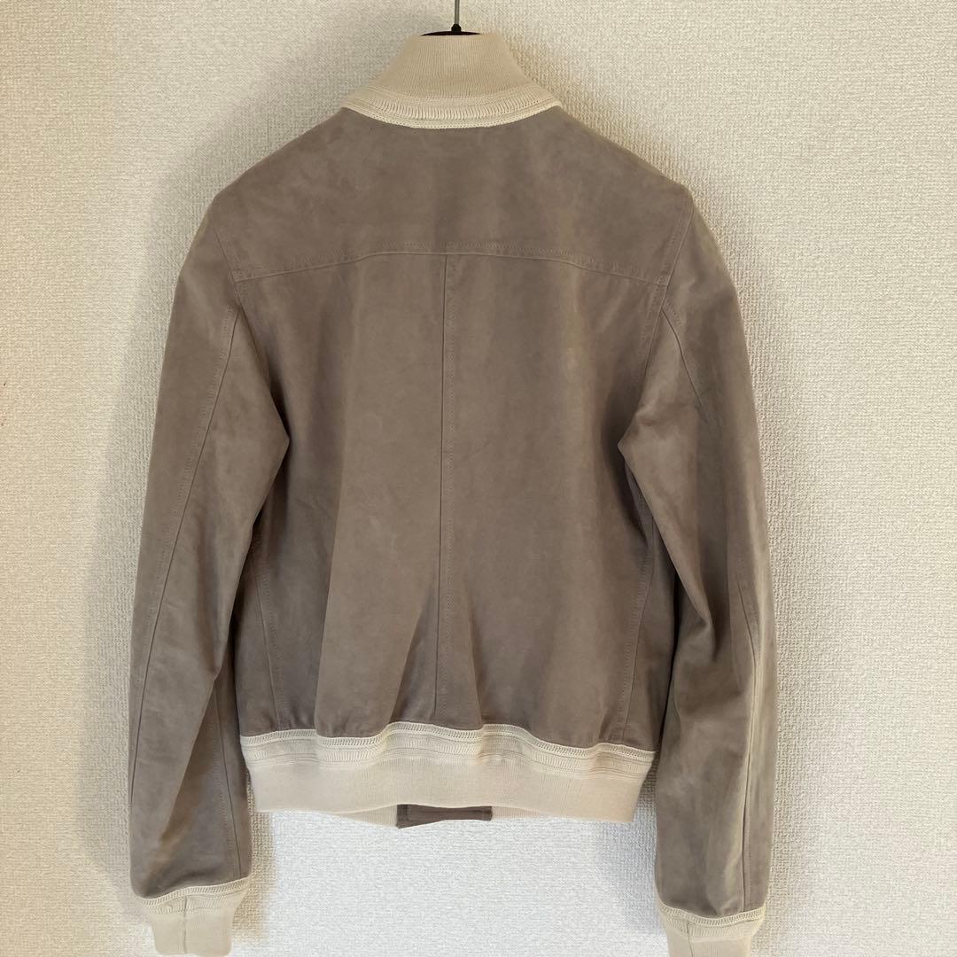 valstar スエード ジャケット ブルゾン　新品　ベージュ　イタリア老舗