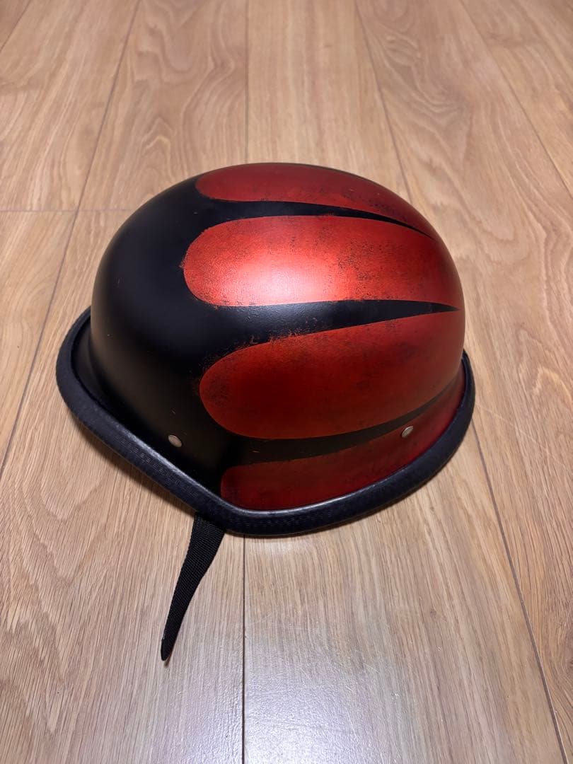 ジャーマンヘルメット　エイジング加工