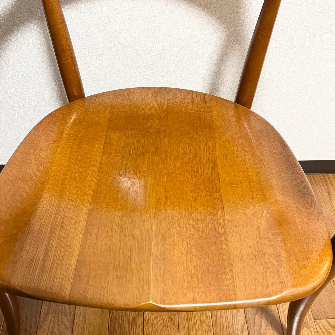 【美品】飛騨産業　クレセント　アームチェア　HIDA CRESCENT ①