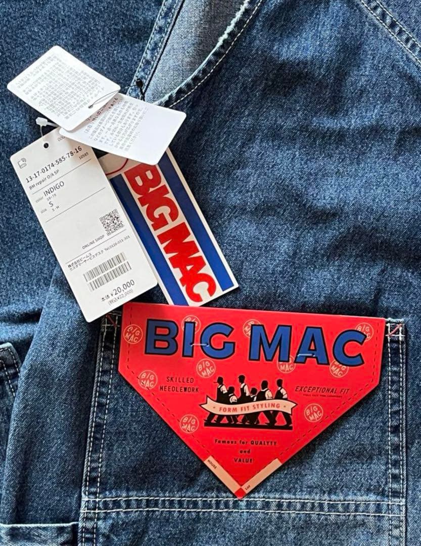 新品 BEAMS BOY 別注 BIGMAC リペア オーバーオール
