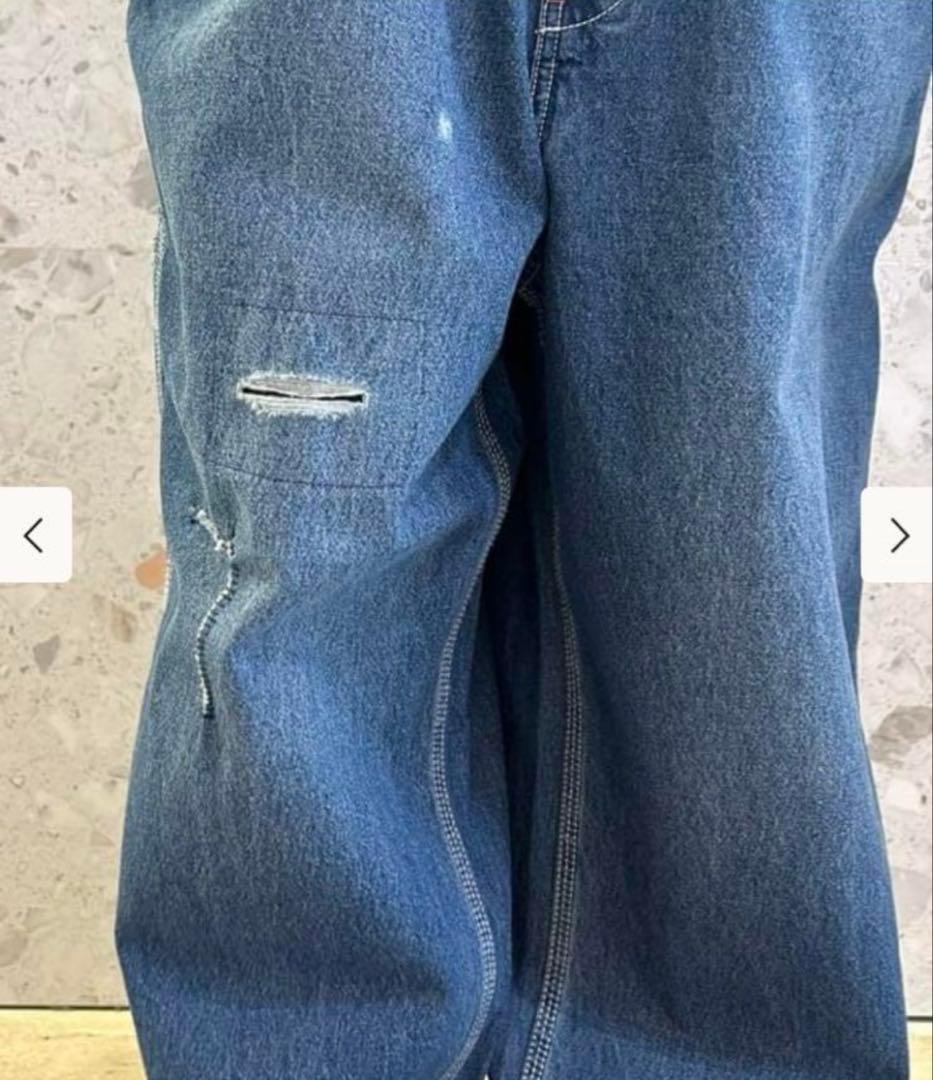 新品 BEAMS BOY 別注 BIGMAC リペア オーバーオール