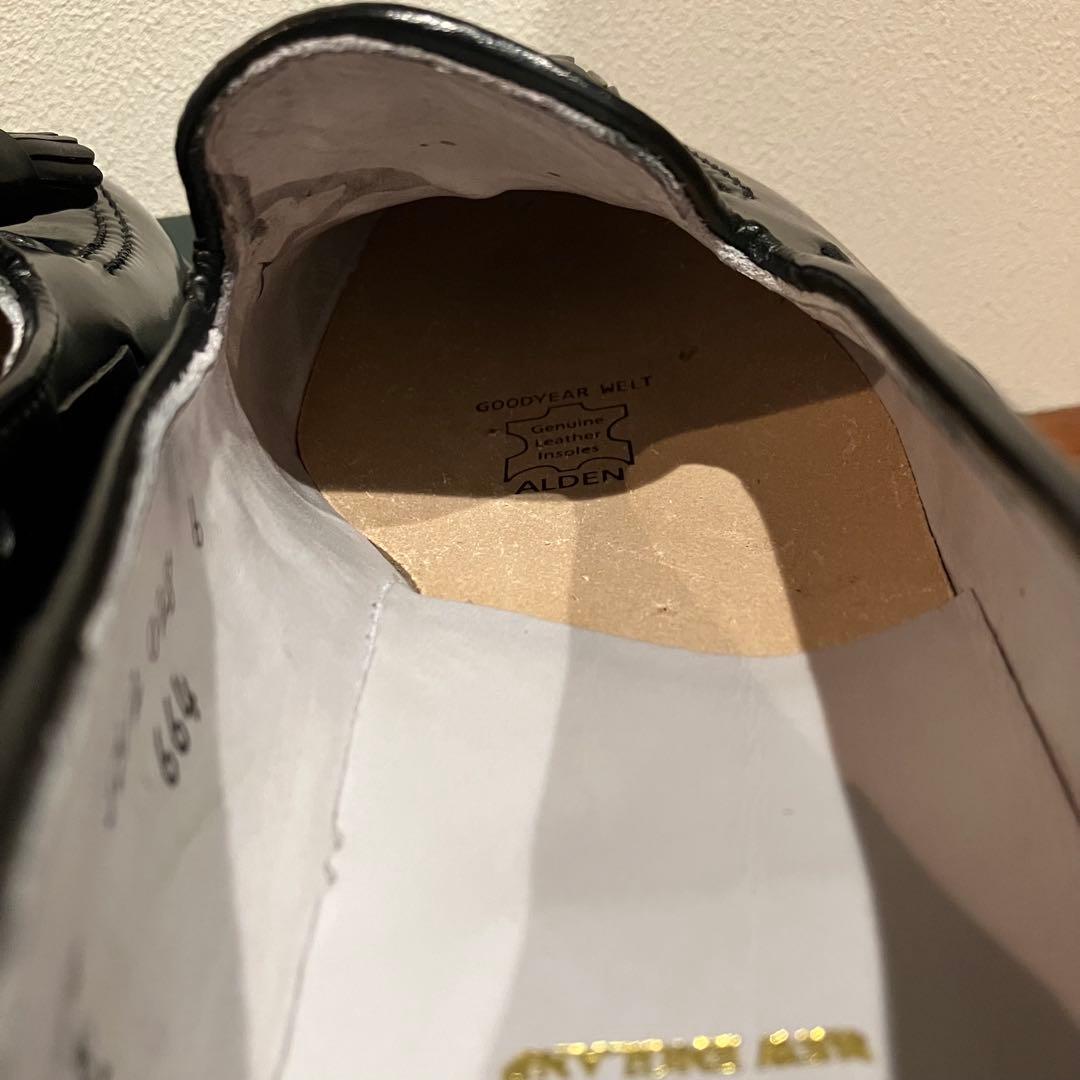 ☆未使用品☆ Alden 664 US8.5D / ブラックコードバン 付属品有