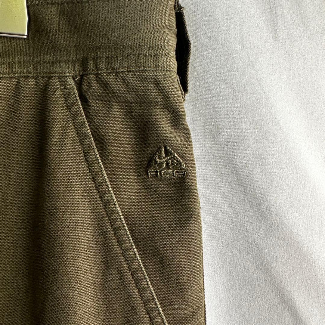 K*i様 00s NIKE ACG ワイド ギミック コットン パンツ W38×