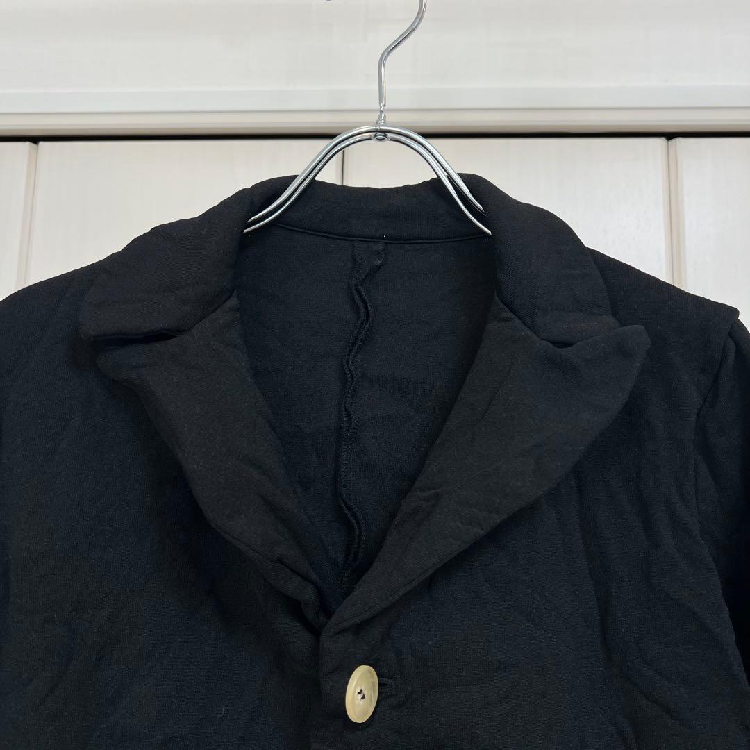Y's シワ加工 テーラードジャケット ブラック 2