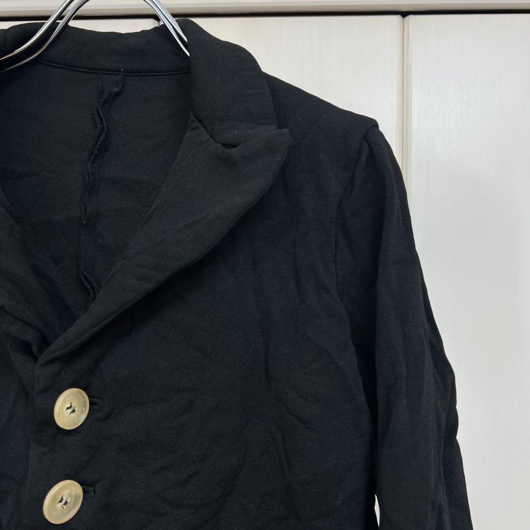 Y's シワ加工 テーラードジャケット ブラック 2