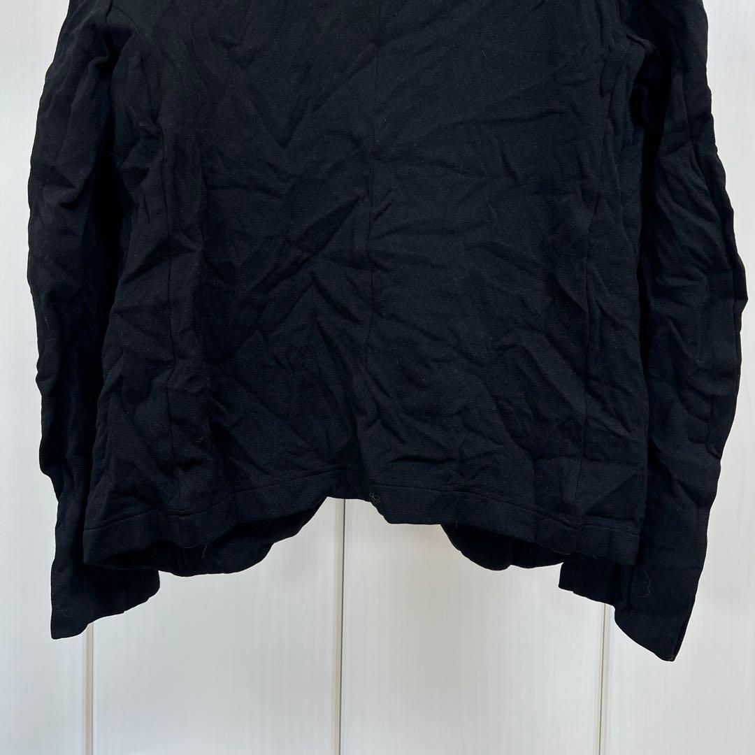 Y's シワ加工 テーラードジャケット ブラック 2