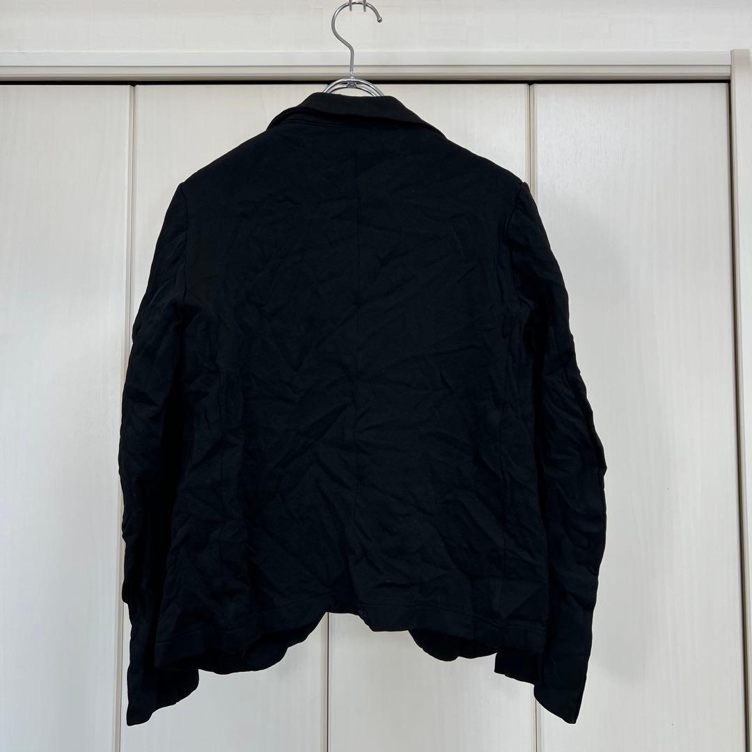 Y's シワ加工 テーラードジャケット ブラック 2