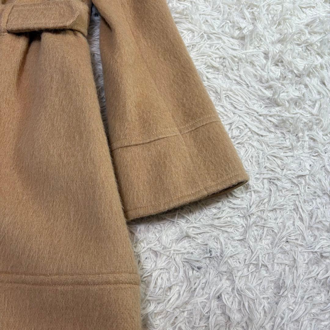 YUNA様バーバリー アルパカ ショールカラー コート ノバチェック 38