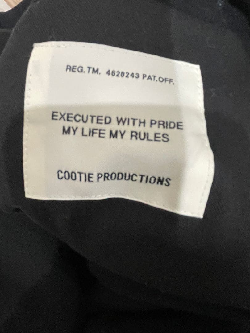 COOTIE PRODUCTIONS ブラック ダブルブレストコート