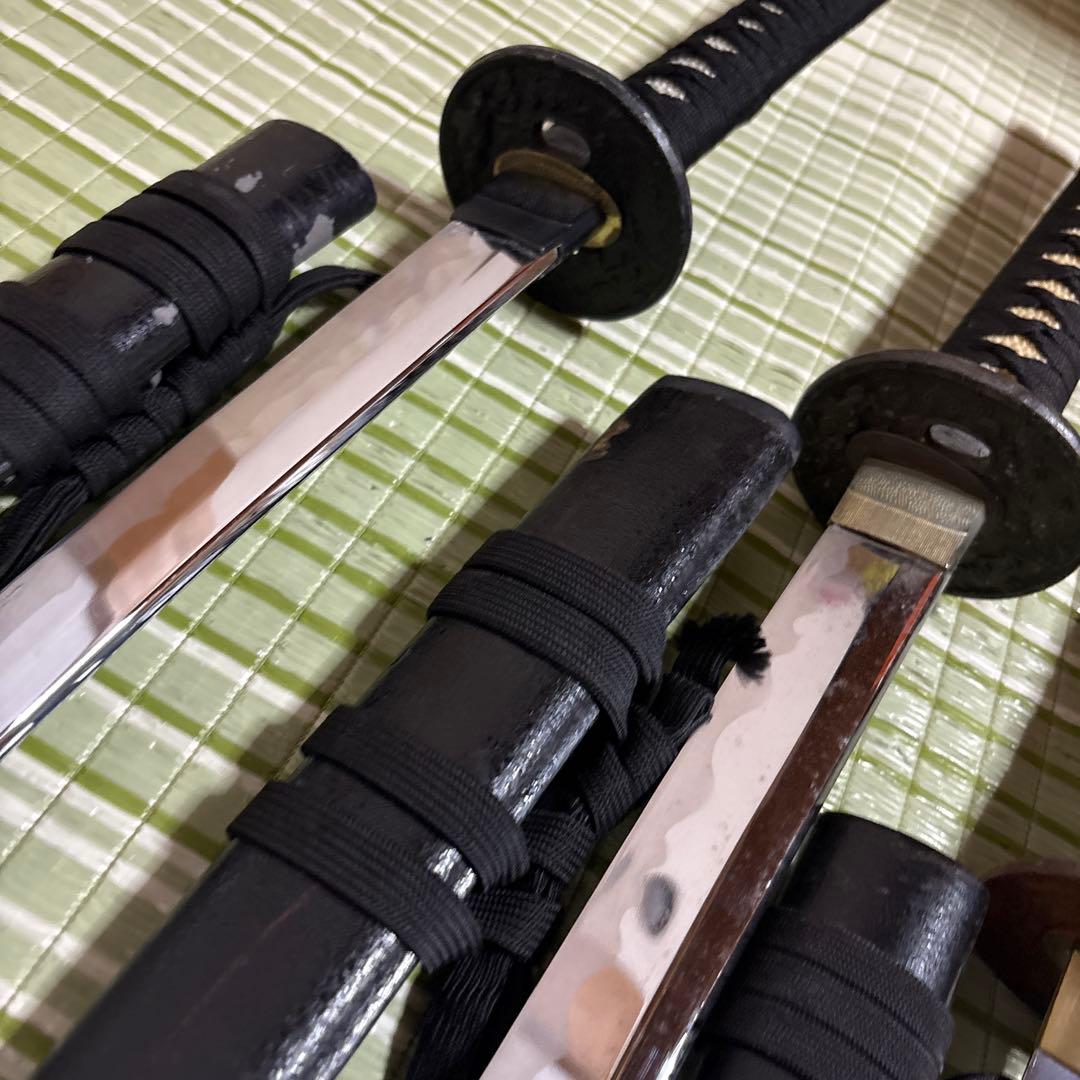 模造刀　模擬刀　武士　侍　伝統工芸　剣　ソード小太刀　鞘　鍔　大衆演劇　５本