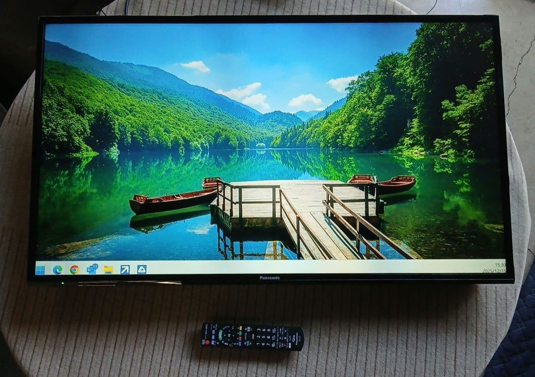 43インチ液晶TV パナソニック TH-43E300HT 【スタンド無】no.9