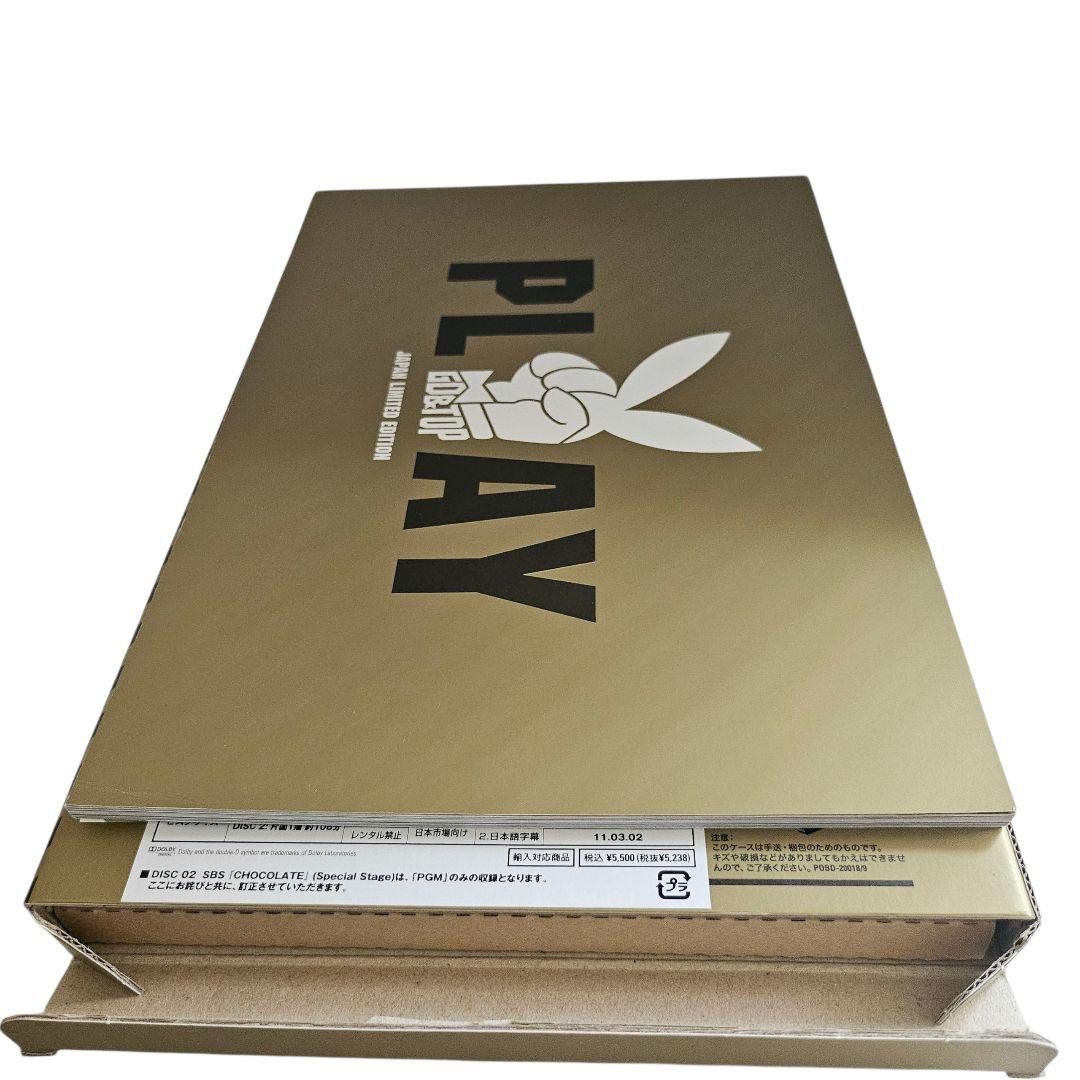 GD&TOP PLAY 日本盤　初回限定　2DVD+フォトブック　BIGBANG