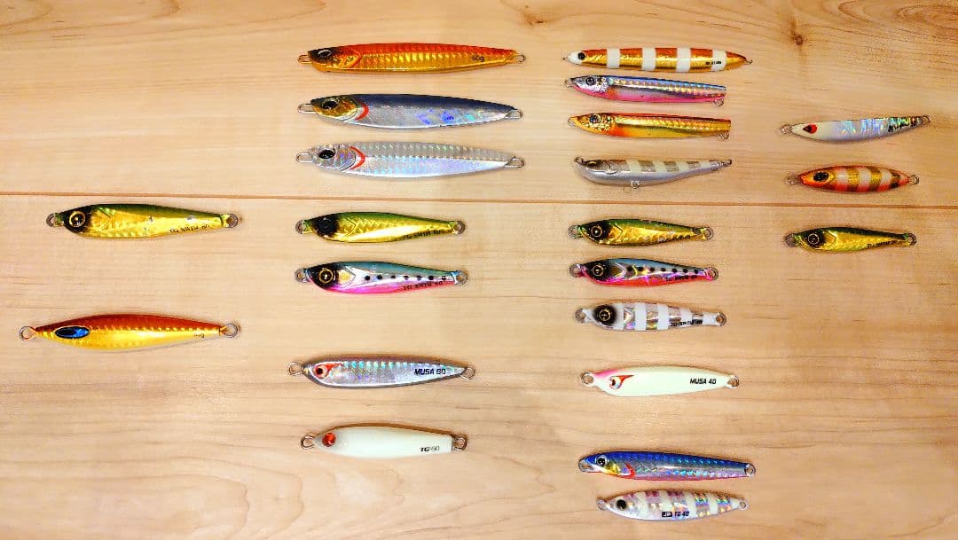 メタルジグ 22個セット（タングステン13個・鉛9個）