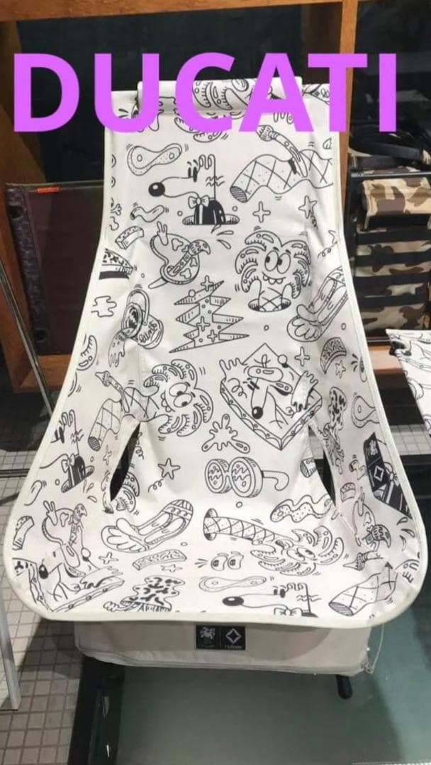 Helinox Steven Harrington チェア ホワイト