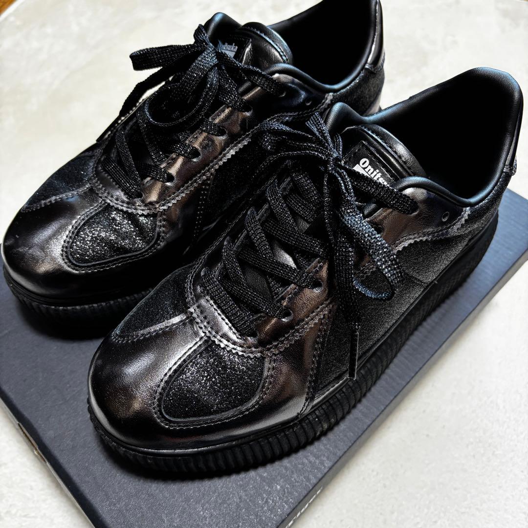 Onitsuka Tiger DELECITY ブラック スニーカー