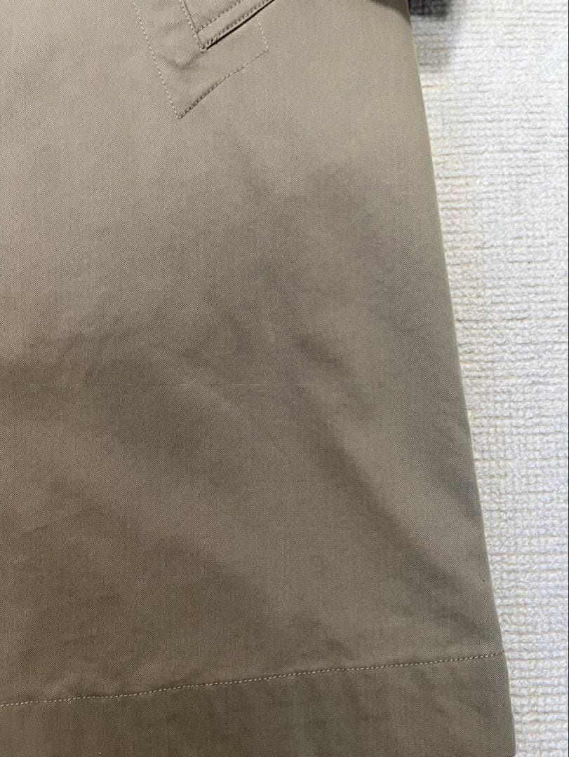 MHL ステンカラーコート　ダウンライナー