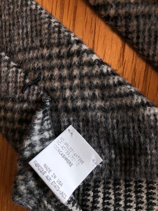 トムブラウン　カシミアネクタイ