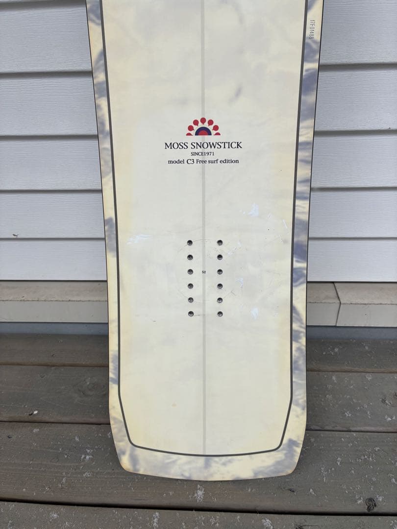 スノーボード MOSS STICK C3 Free surf edition