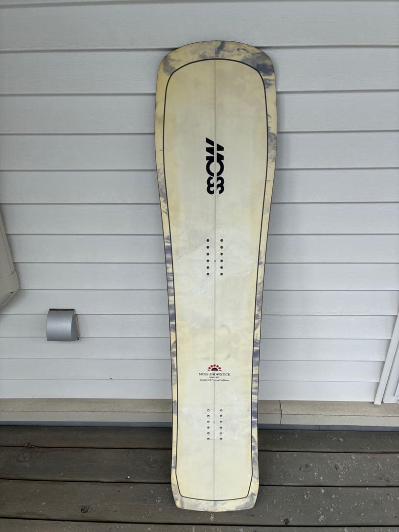 スノーボード MOSS STICK C3 Free surf edition
