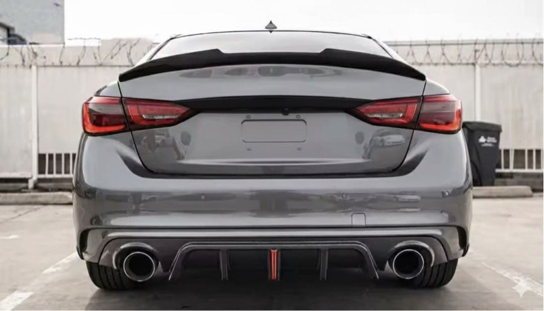 陸さん専用　v37スカイライン　リアデュフューザー