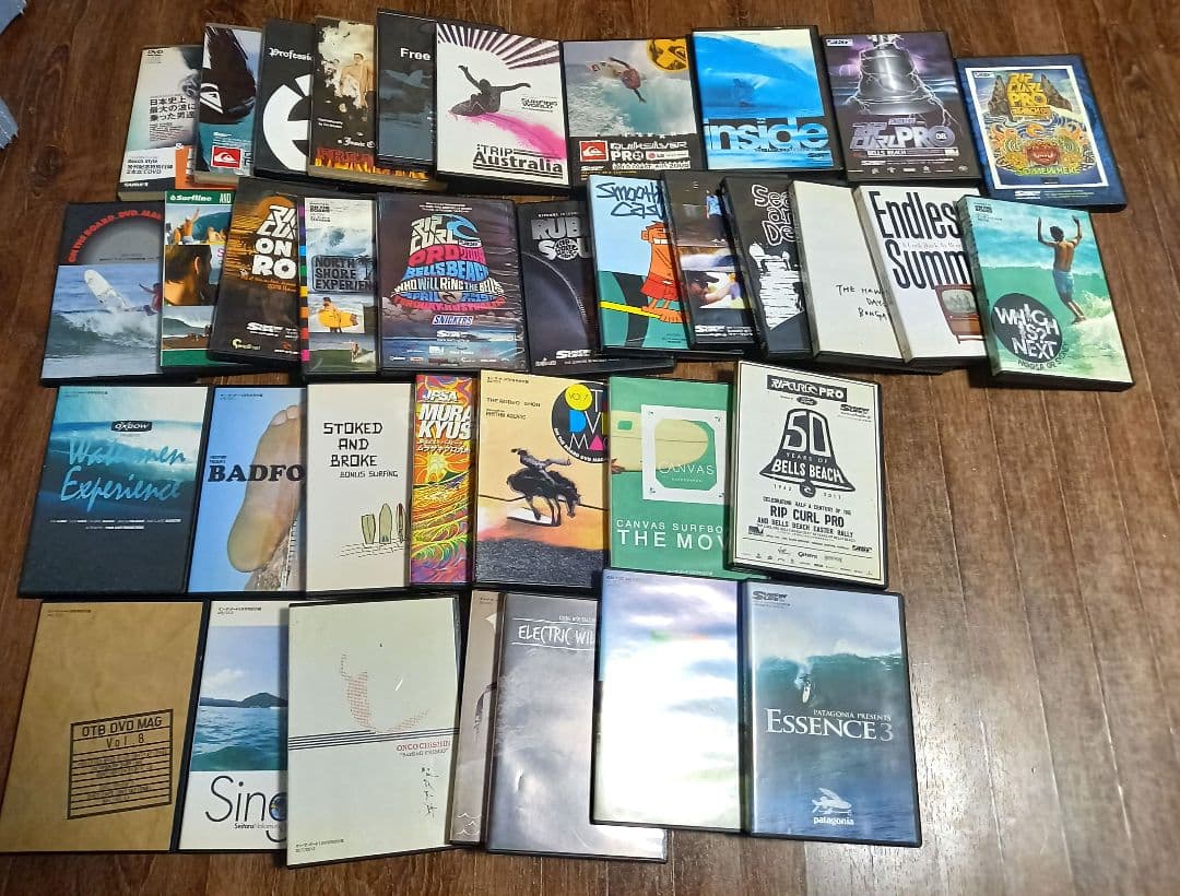 値下げ　まとめ売り　36本　レア　サーフィン　付録DVD