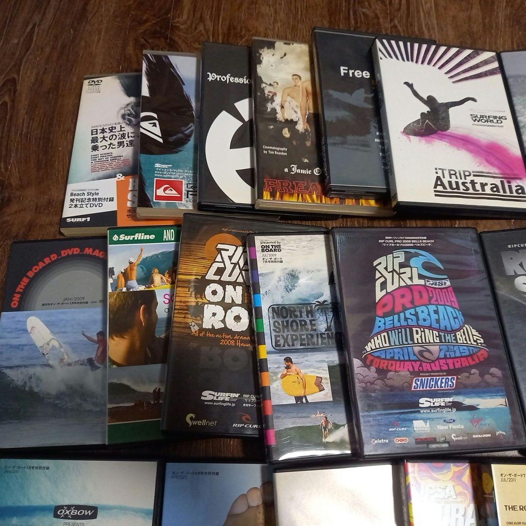 値下げ　まとめ売り　36本　レア　サーフィン　付録DVD