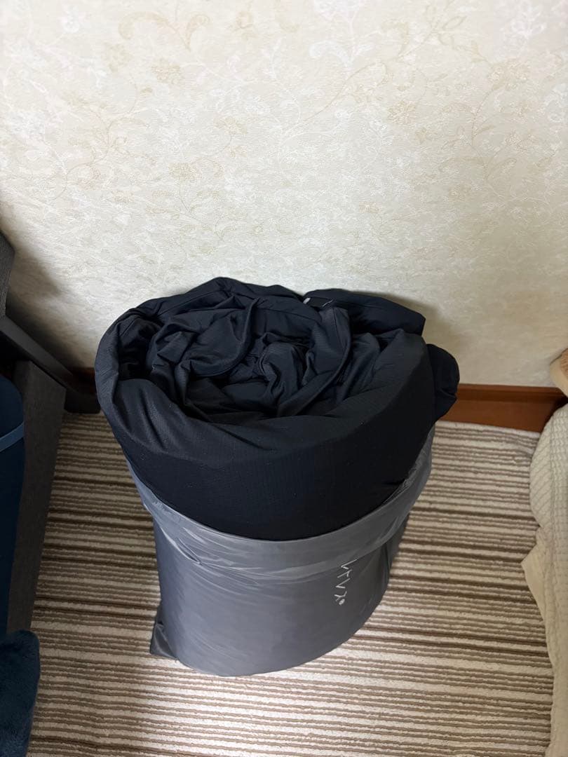 ヒツジのいらないマットレス ダブルサイズ 黒