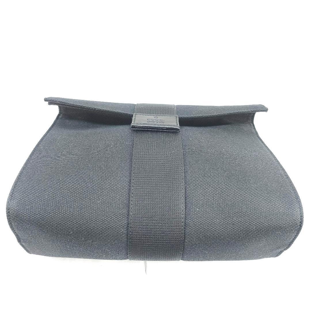 極美品 グッチ ミニポーチ クラッチバッグ GUCCI 黒 ブラック