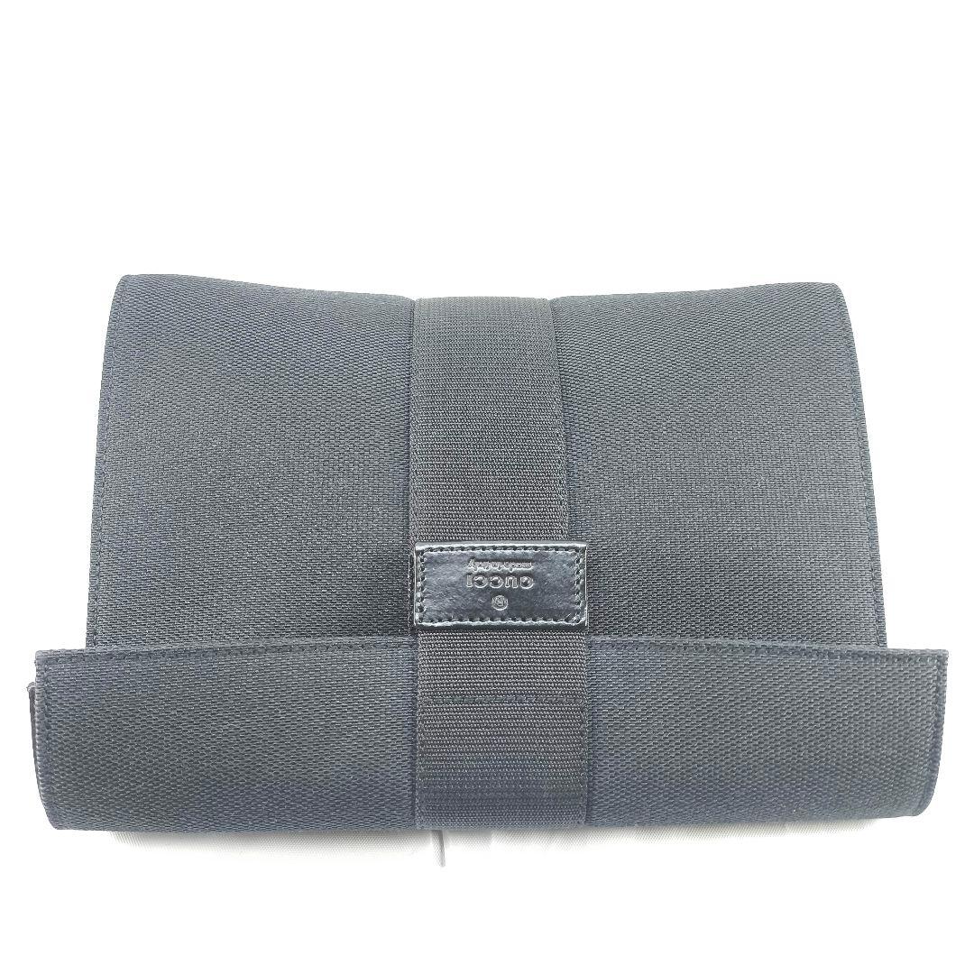 極美品 グッチ ミニポーチ クラッチバッグ GUCCI 黒 ブラック