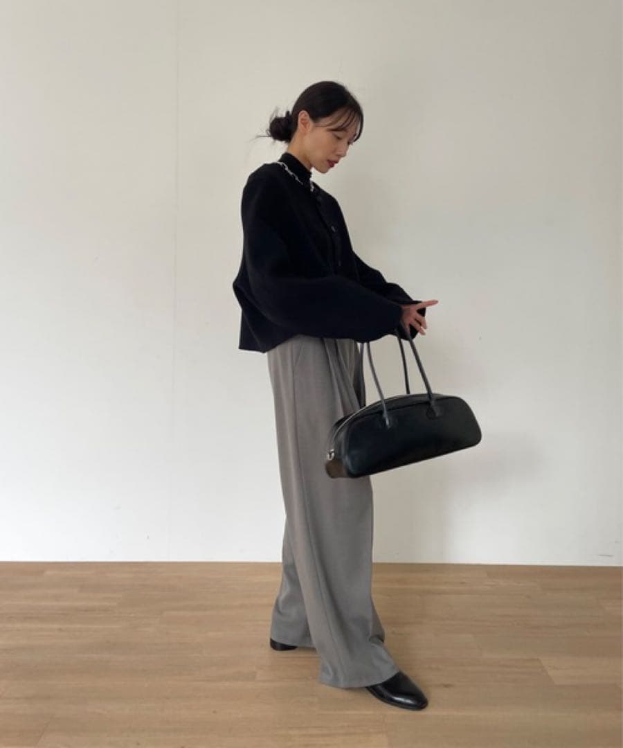 週末限定価格　Didot.showroom ノーカラーウールジャケット