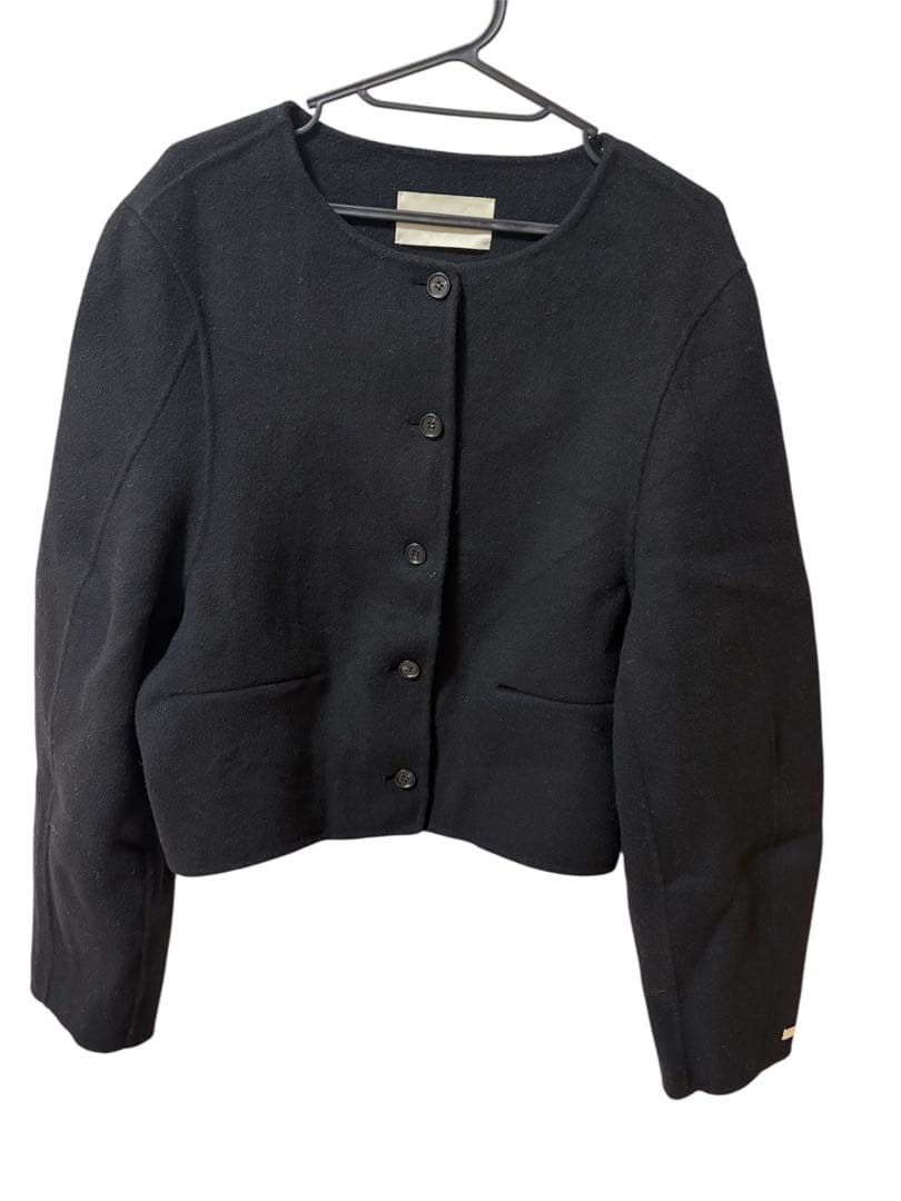 週末限定価格　Didot.showroom ノーカラーウールジャケット