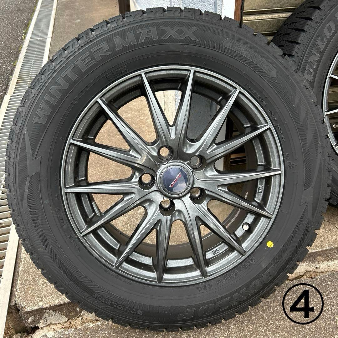 スタッドレスタイヤ ホイール4本セット