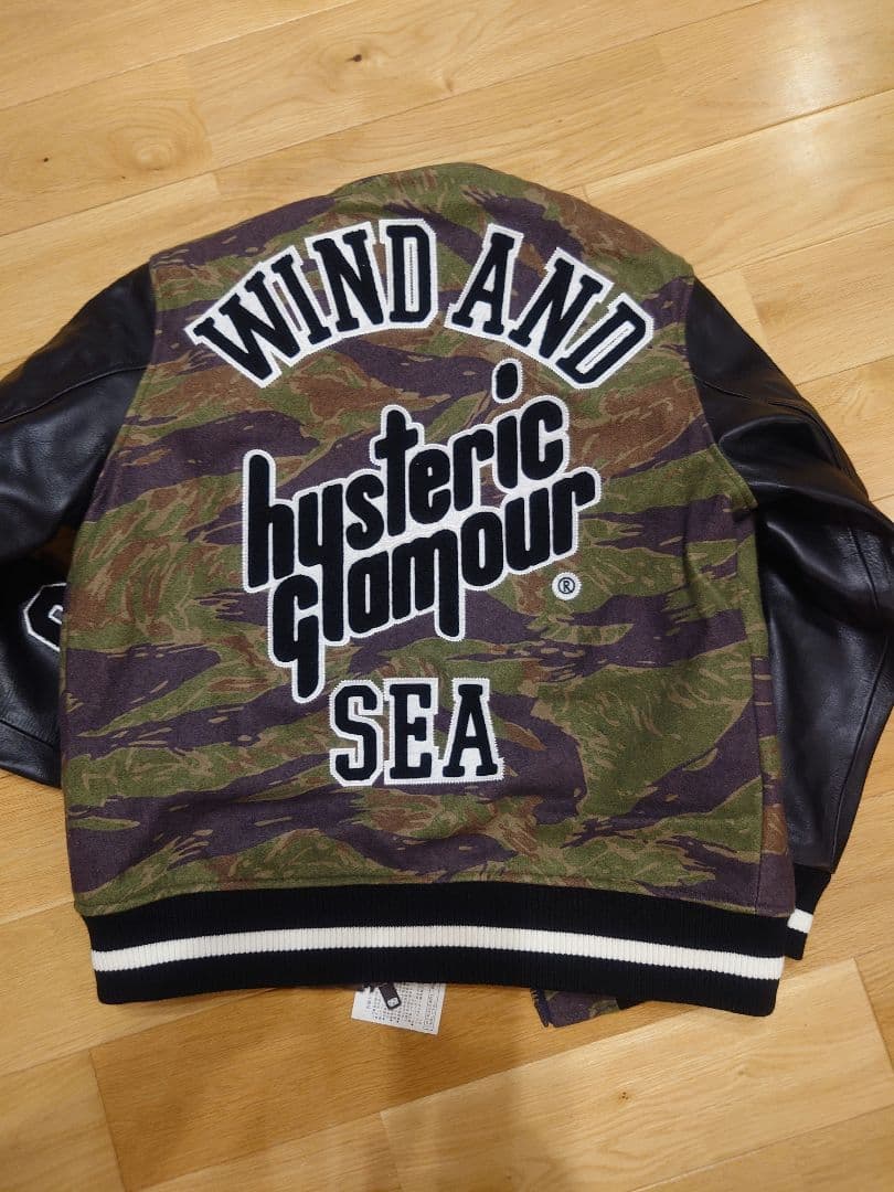 新品！Hysteric Glamour wind and sea 迷彩スタジャン