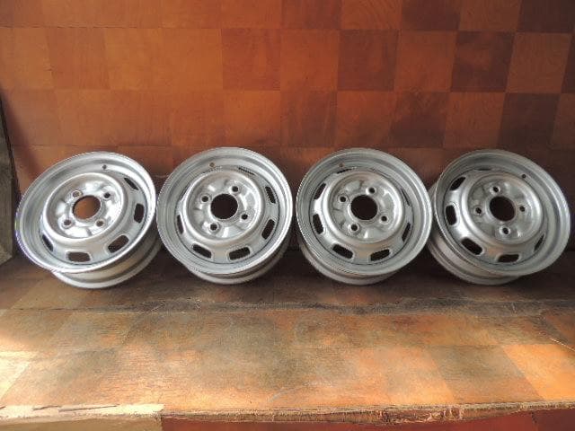 T299　12×4.00B　ホイール　ダイハツ　4枚　PCD 110　自家塗装