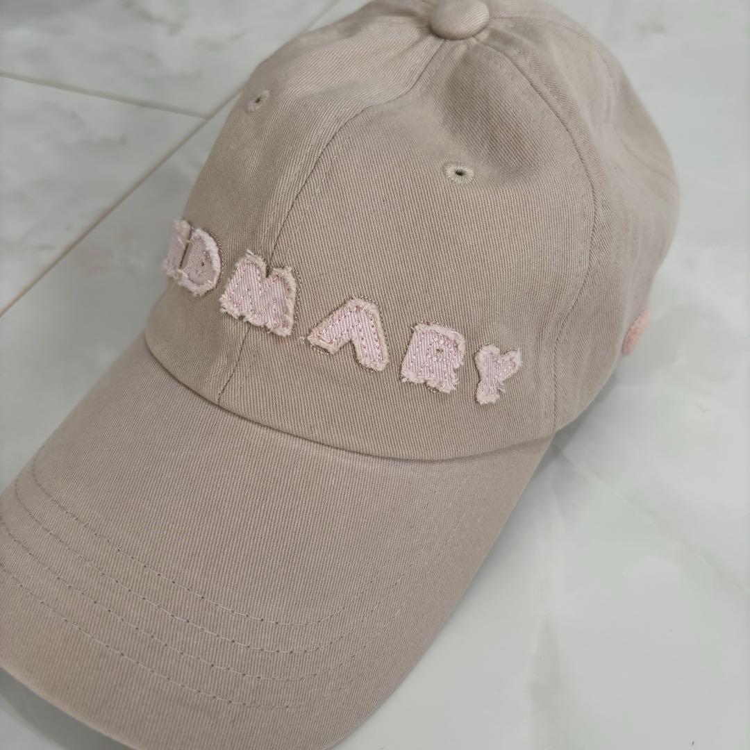 小物 ANDMARY Mary logo cap