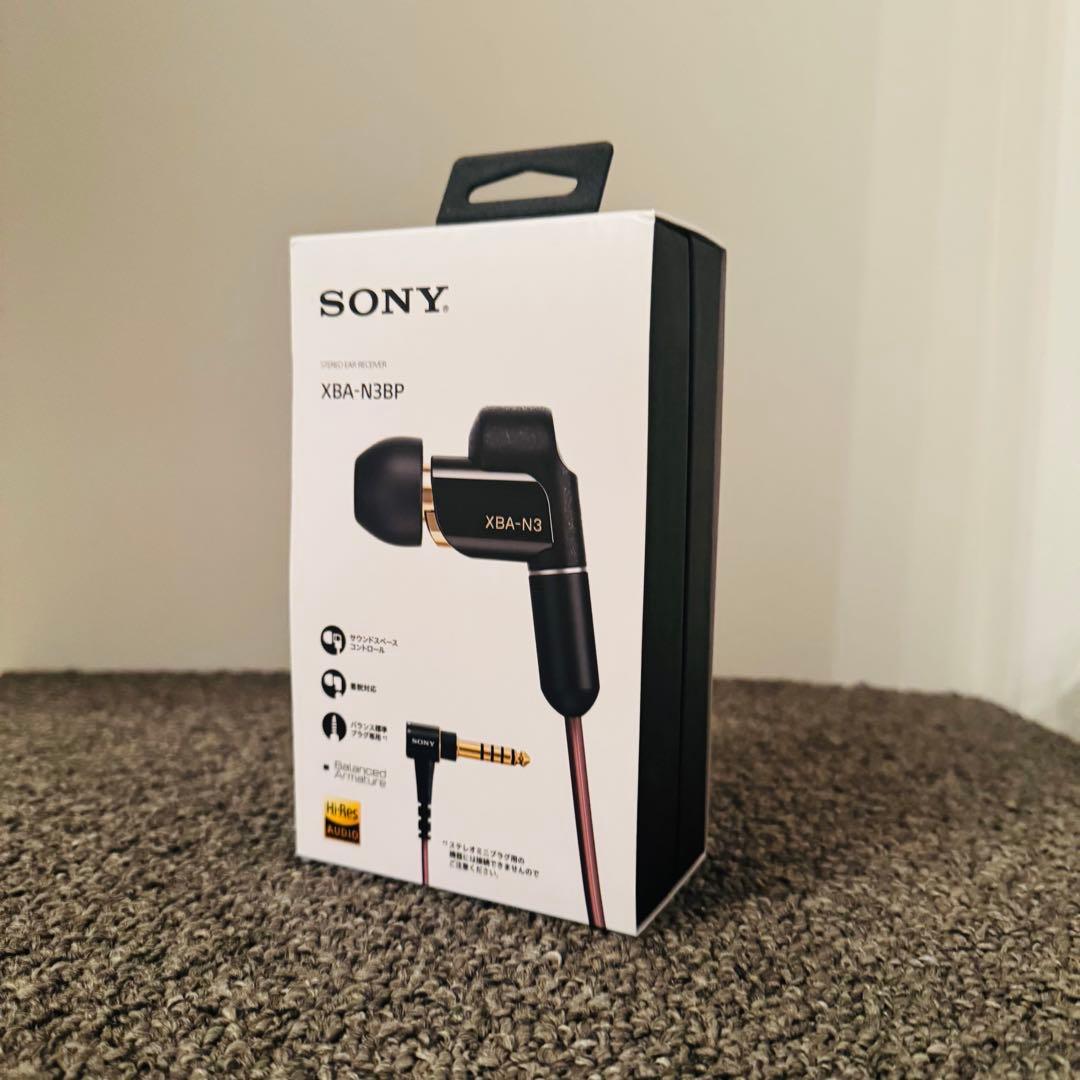 【美品】SONY XBA-N3BP 有線イヤホン ハイレゾ対応