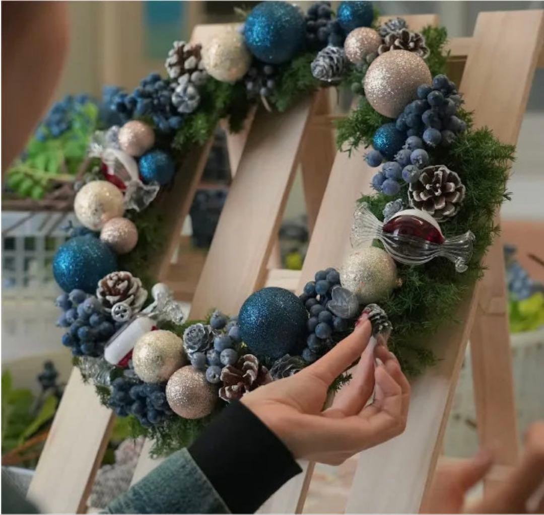 HINC NUNC ヒンクヌンク　ハンドメイド　クリスマスリース