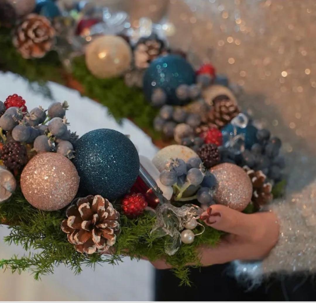 HINC NUNC ヒンクヌンク　ハンドメイド　クリスマスリース