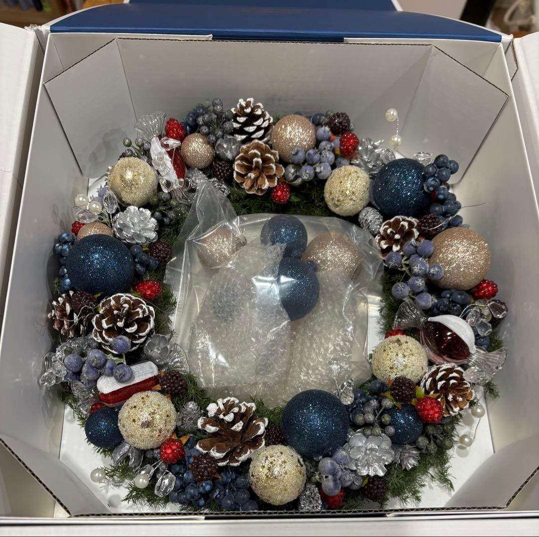 HINC NUNC ヒンクヌンク　ハンドメイド　クリスマスリース