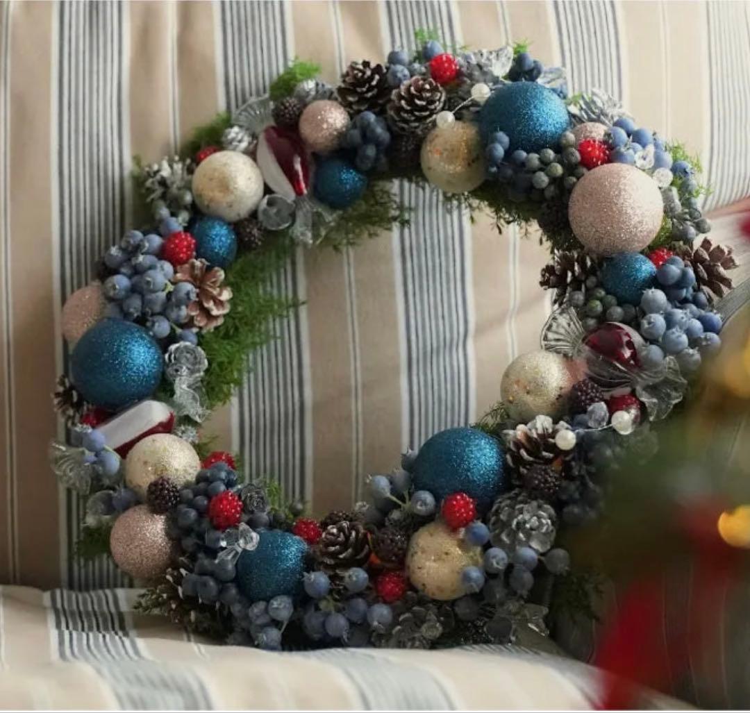 HINC NUNC ヒンクヌンク　ハンドメイド　クリスマスリース