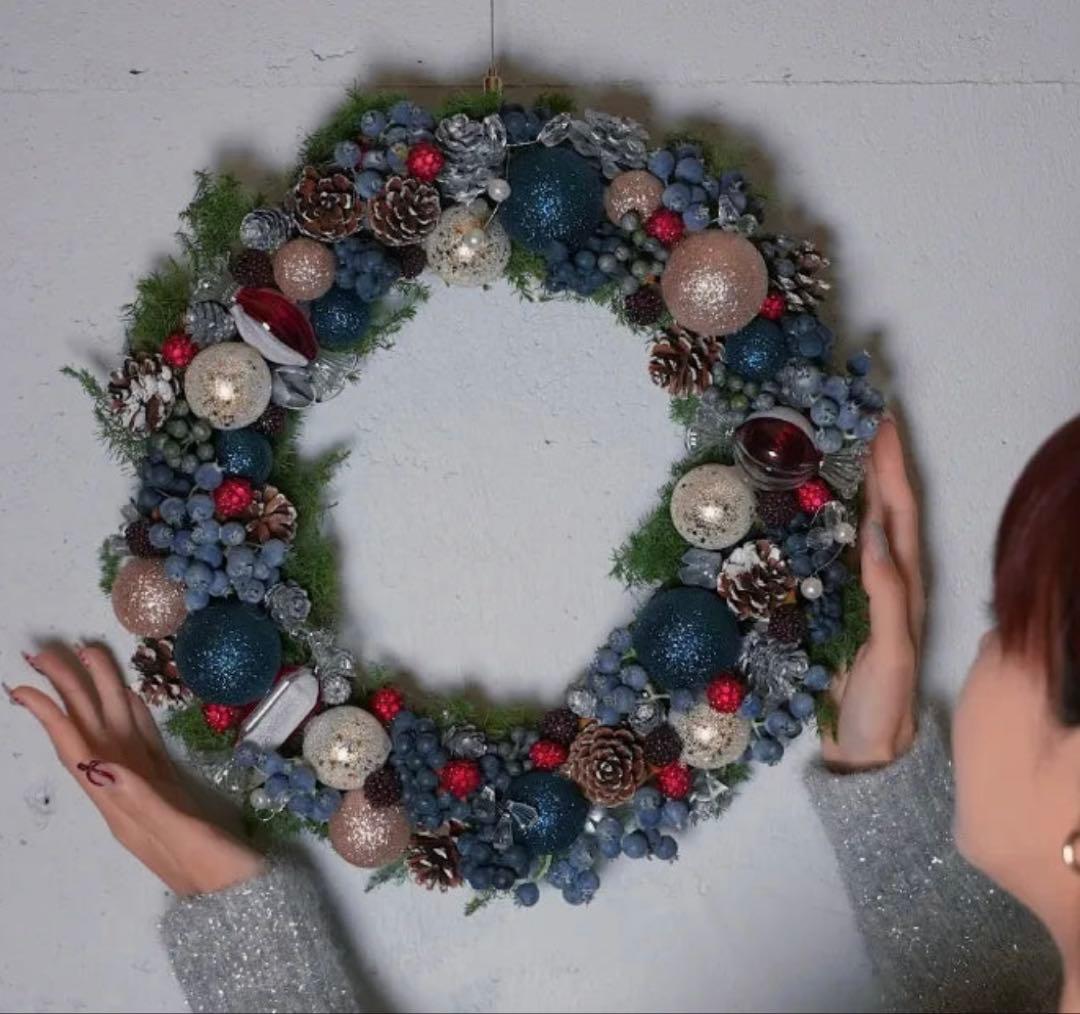 HINC NUNC ヒンクヌンク　ハンドメイド　クリスマスリース