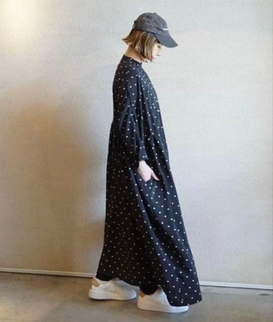 ジャーナルスタンダード ラックス　ドットampleプルワンピース　Fサイズ