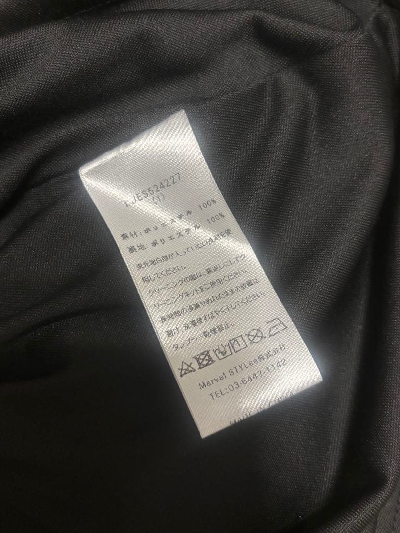 【新品タグ付き】ストーンオフショルダーアームカバー2WAYマーメイドワンピース