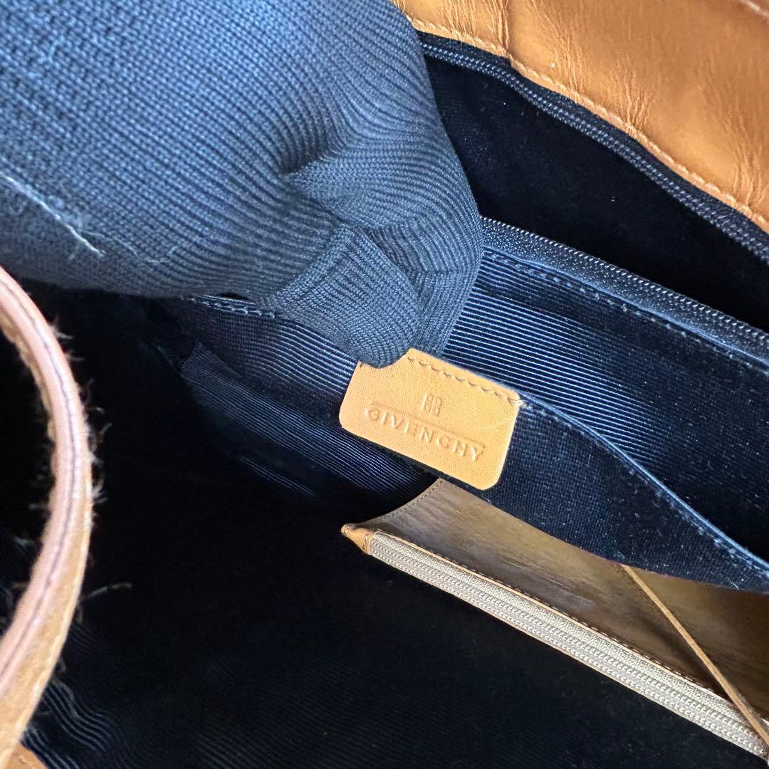 良品　ジバンシー　トートバッグ　ハンド　カゴ　ロゴ　A4◎　肩掛け◎