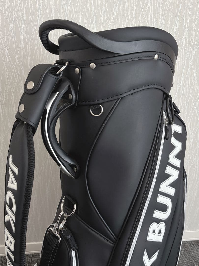 美品❗️JACK BUNNY/ジャックバニー 9型 合成革製キャディバッグ 希少