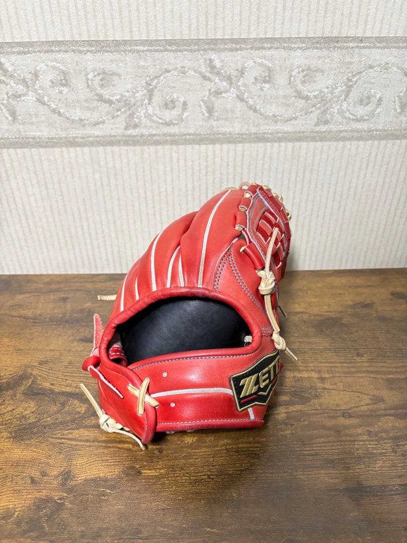 ZETT 硬式用グラブ プロステイタス 二塁手・遊撃手用 源田モデル　ケース付き