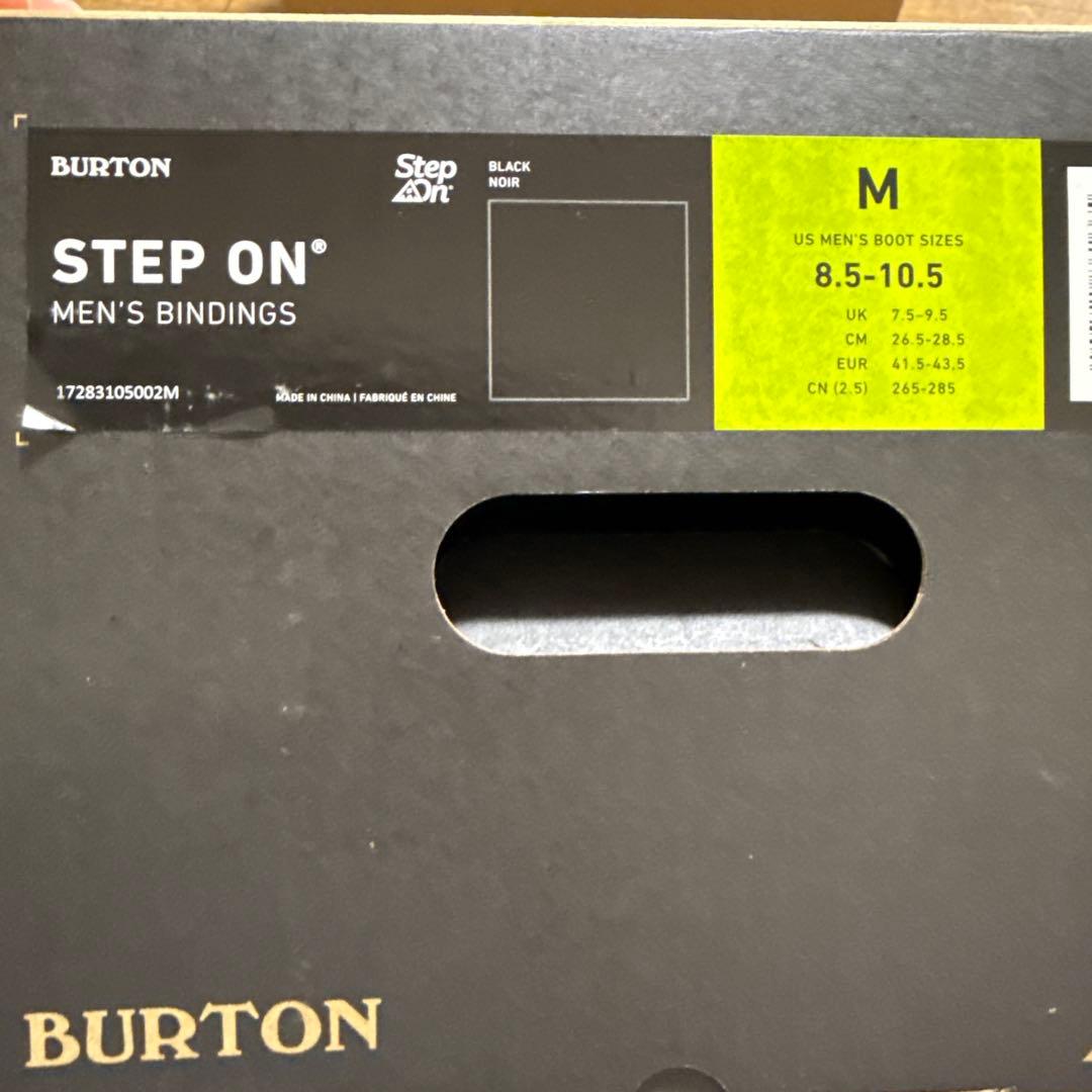 BURTON ステップオン　メンズ　バインディング