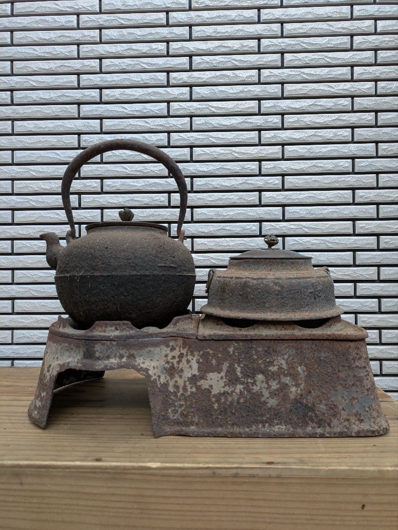 東*堂様 鉄瓶・燗銅壺